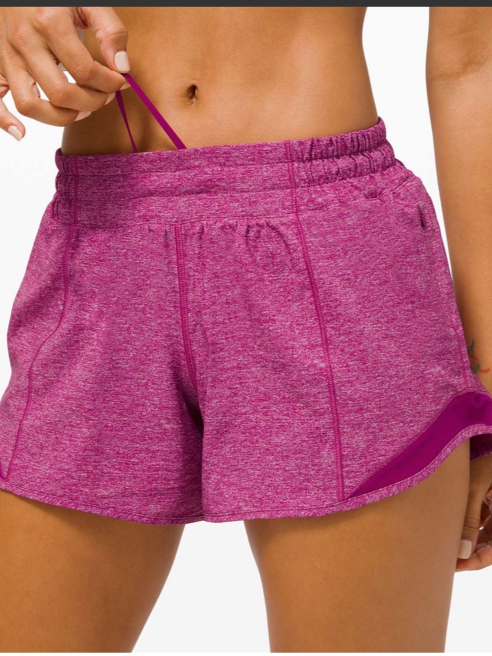 Lululemon Hotty Hot Running Shorts Long 4" Athletic Athleisure